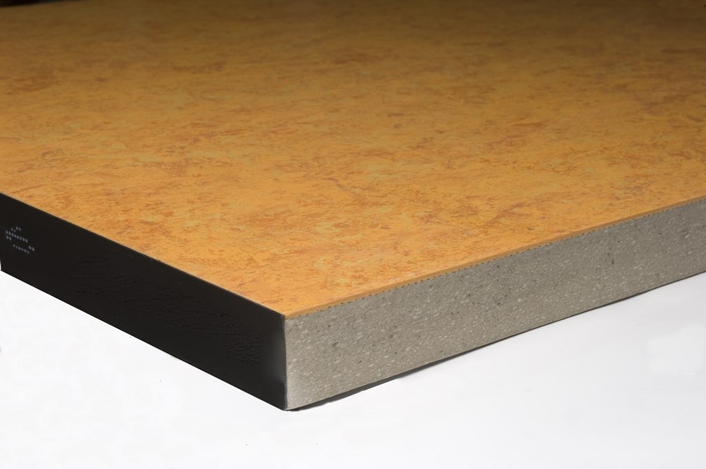 Raised access floor panel